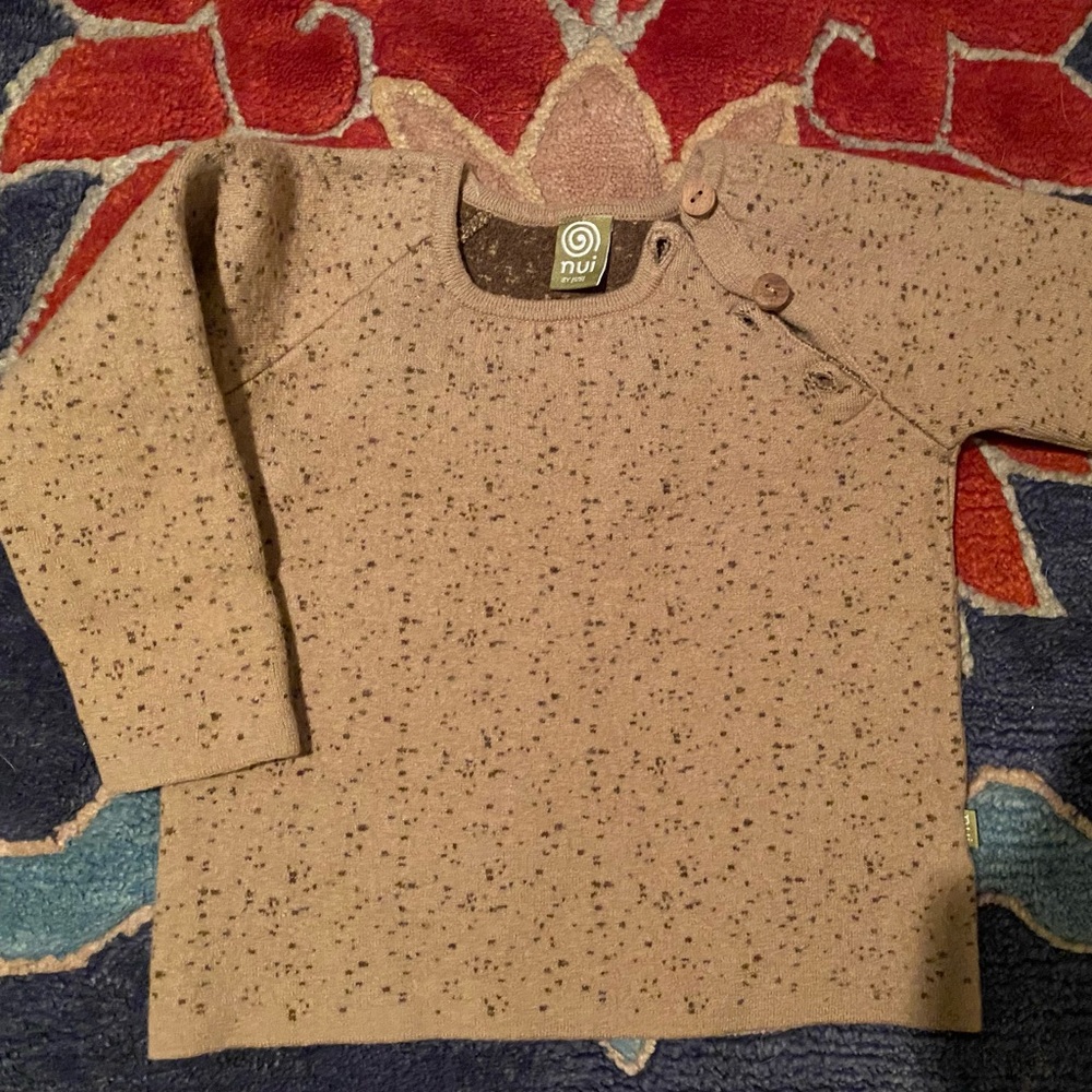 Nui Organics Size 2 Baby merino sweater